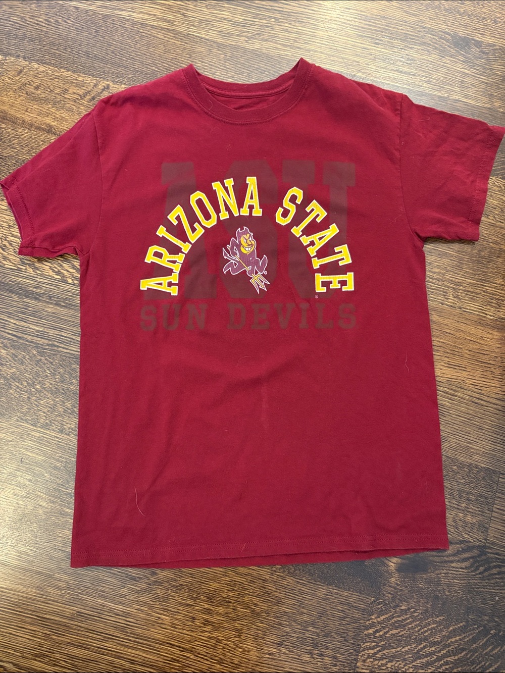 Maroon Arizona State Graphic Tee